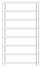 Стеллаж MS Strong 3100x1500x300 (8 полок)